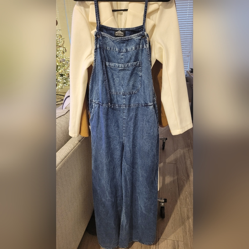 Blue Denim Overalls